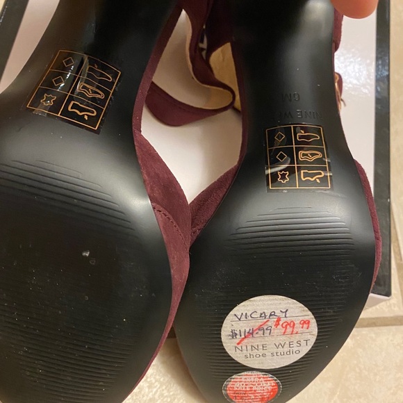 NINE WEST heels pump - Suede - Picture 4 of 7